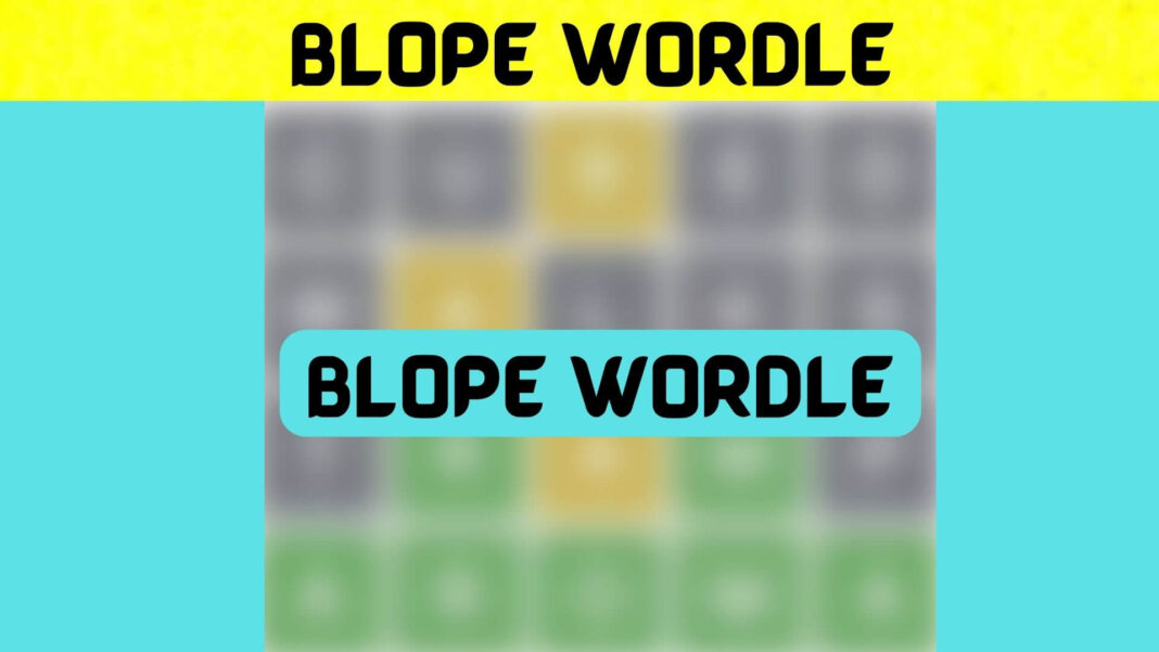 Blope Wordle