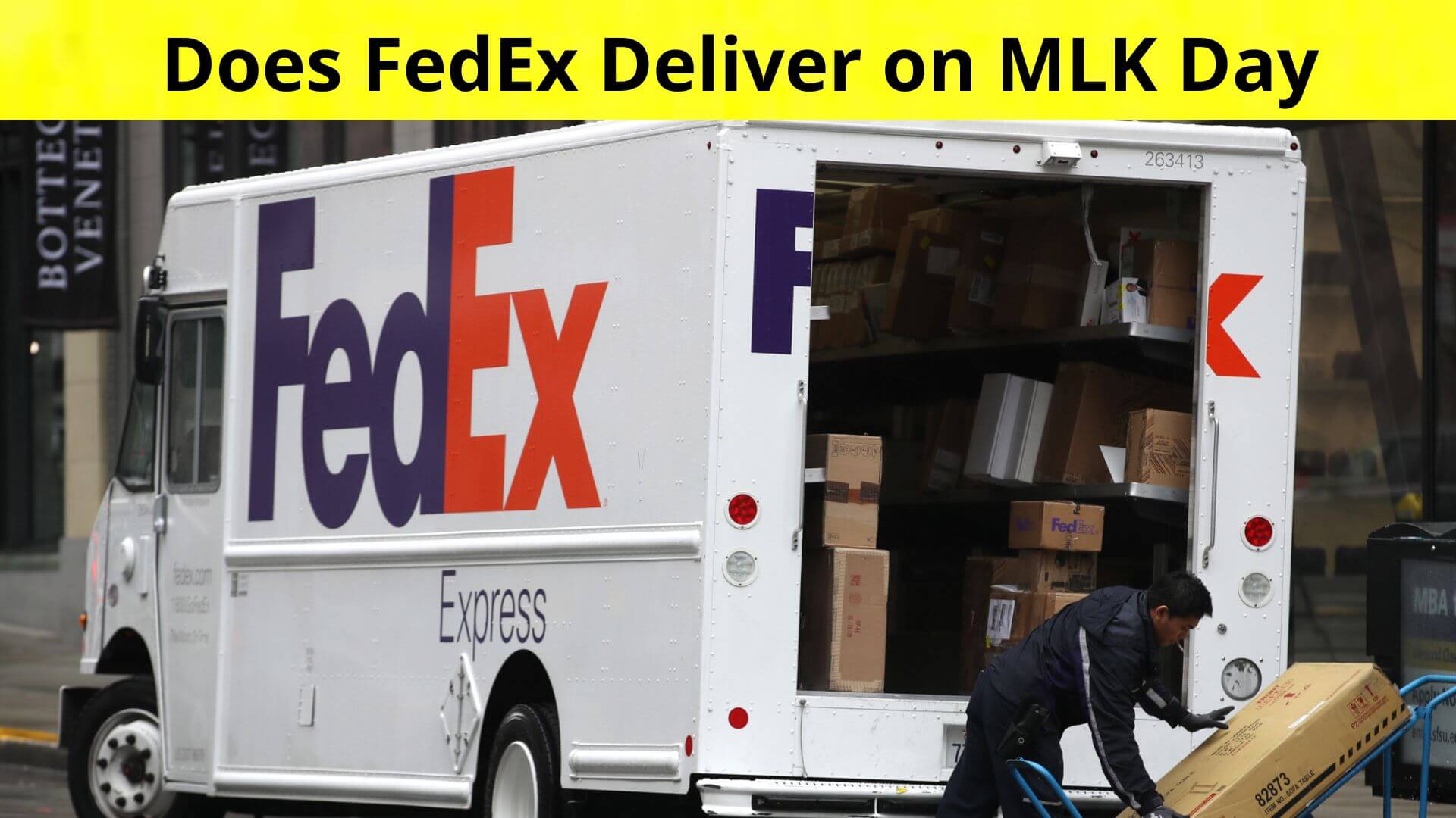 Does FedEx Deliver on MLK Day