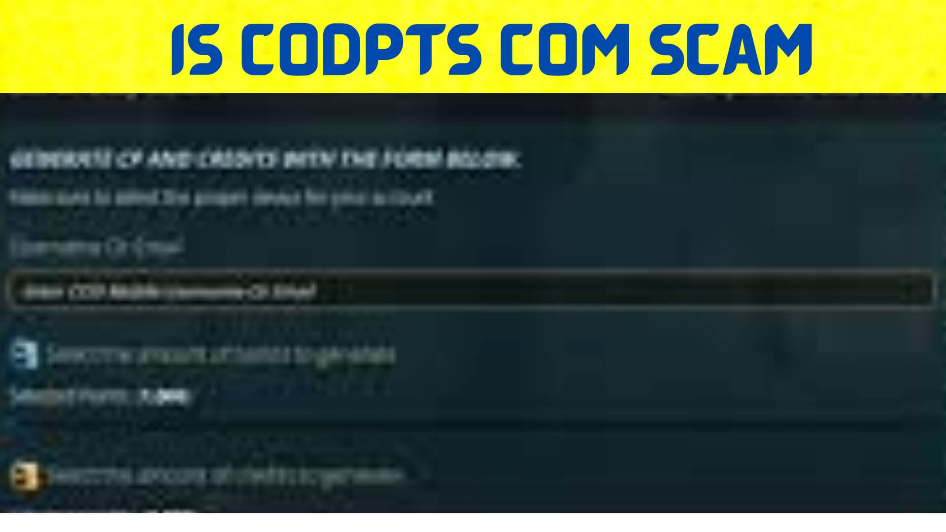 Is Codpts Com Scam
