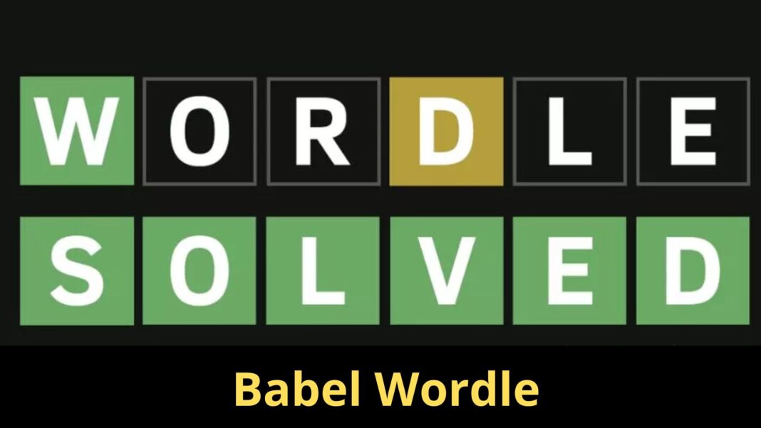 Babel Wordle