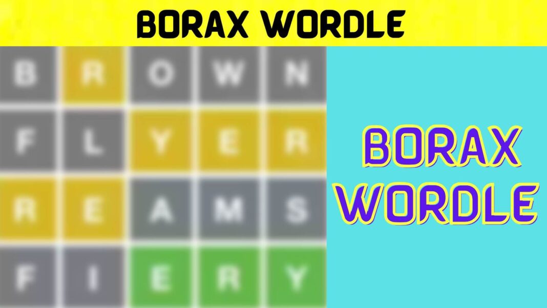 Borax Wordle