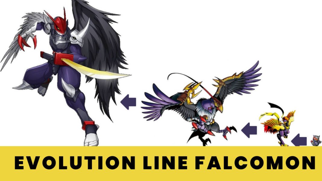 Evolution Line Falcomon