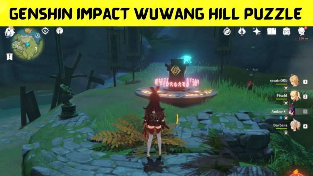 Genshin Impact Wuwang Hill Puzzle