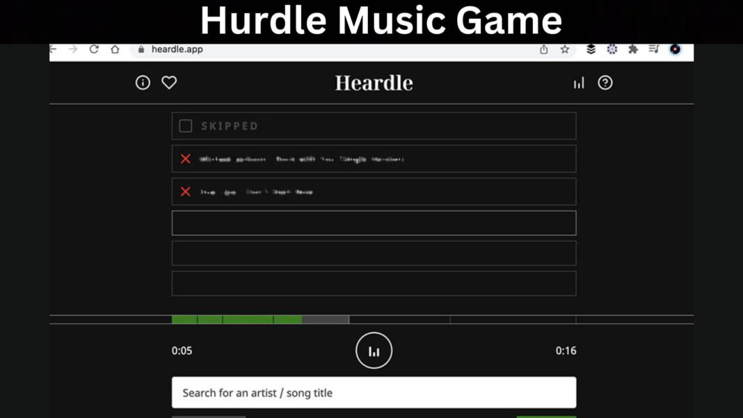 Hurdle Music Game