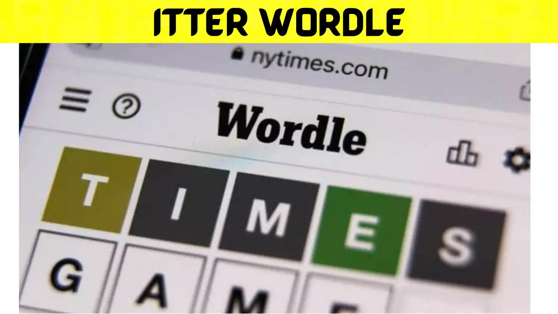 Itter Wordle