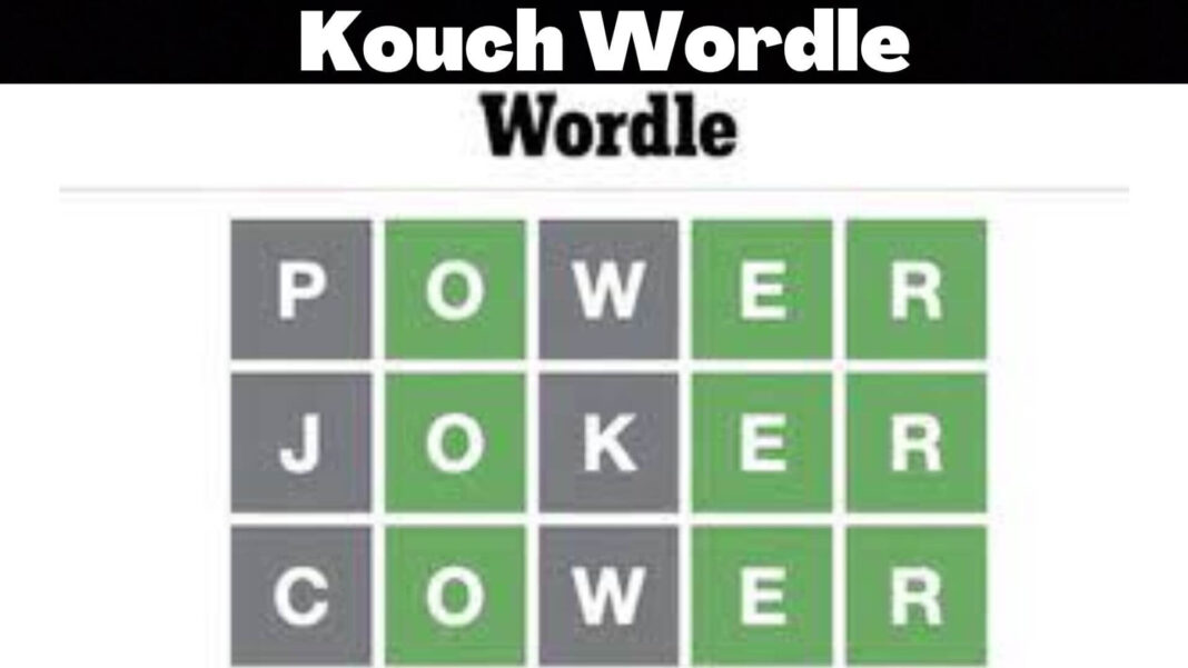Kouch Wordle