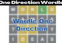 One Direction Wordle