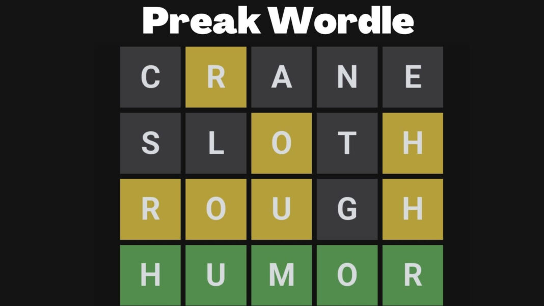Preak Wordle