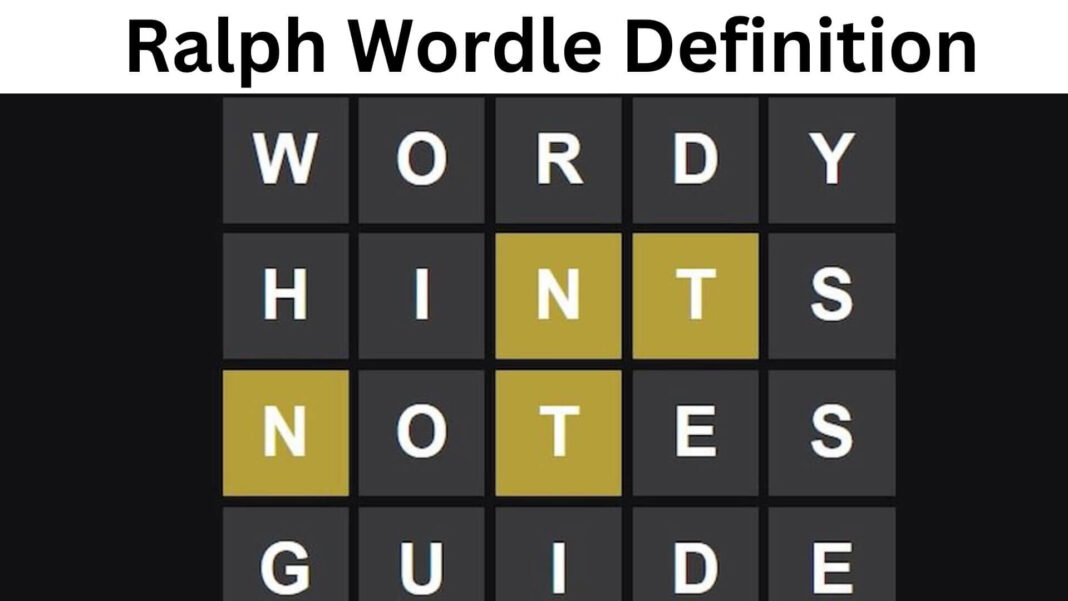 Ralph Wordle Definition