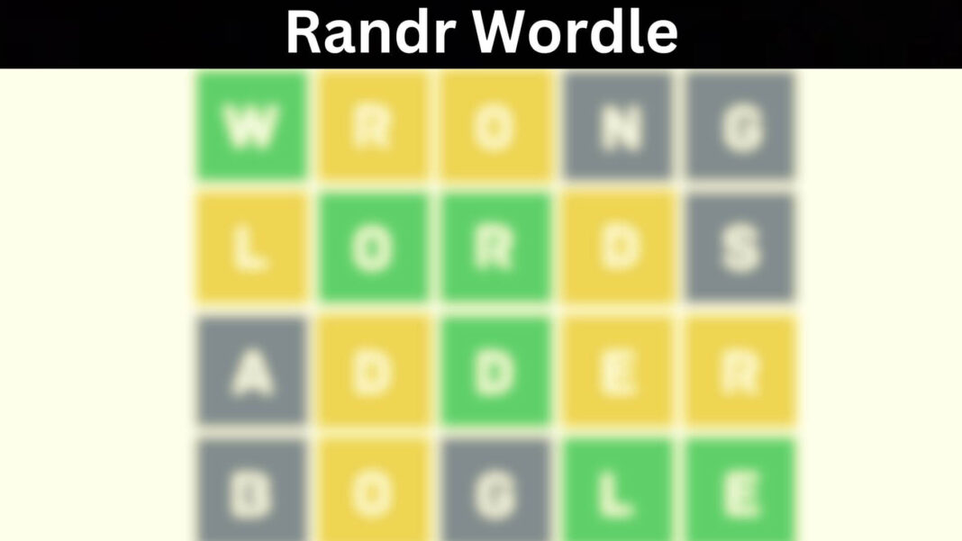 Randr Wordle