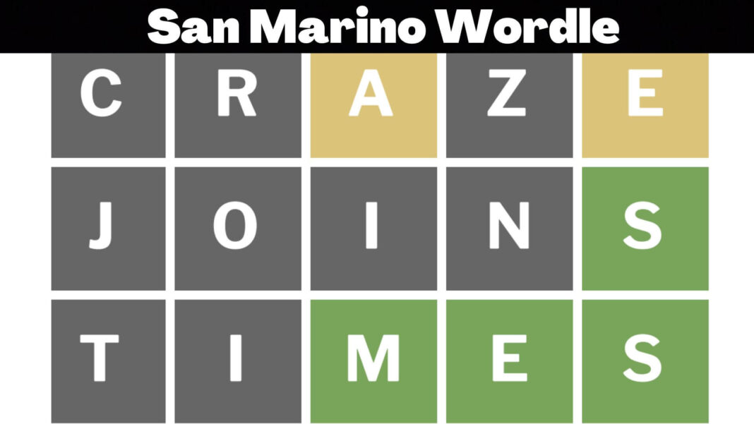 San Marino Wordle