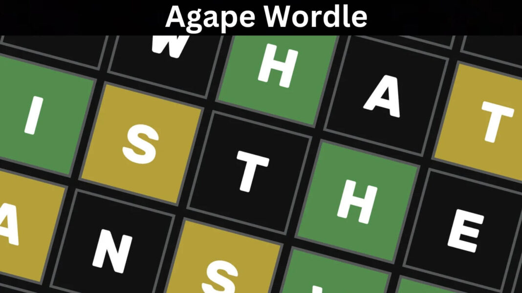 Agape Wordle