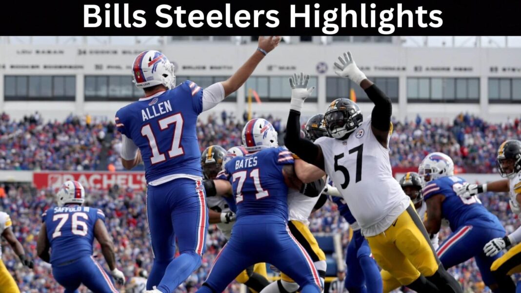 Bills Steelers Highlights