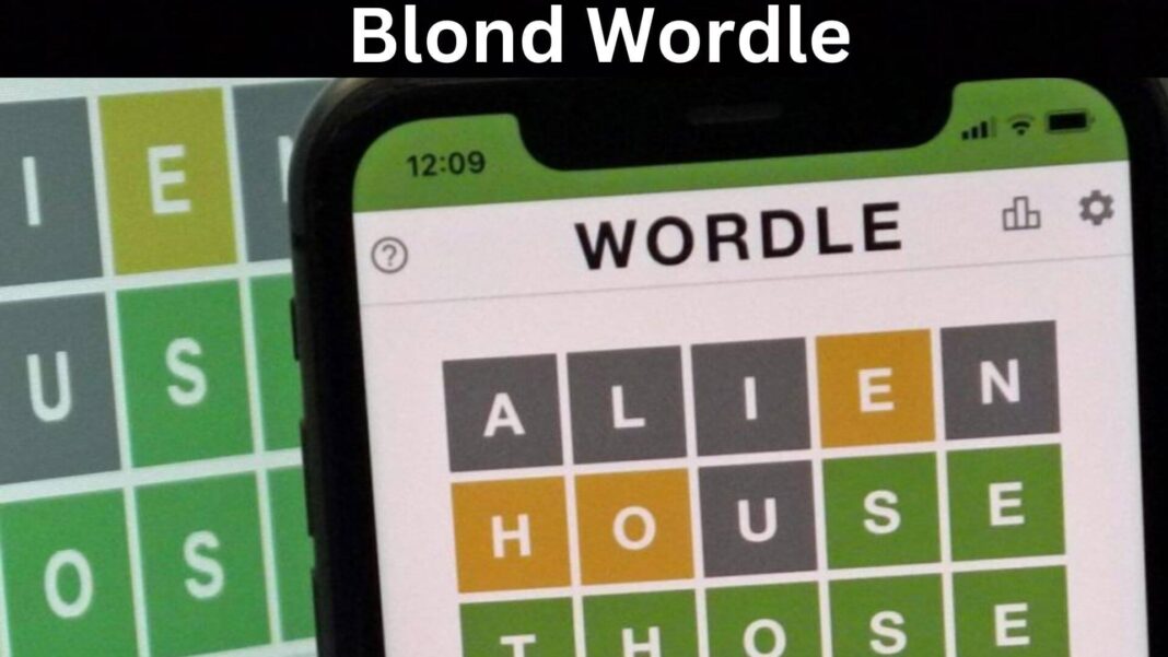Blond Wordle