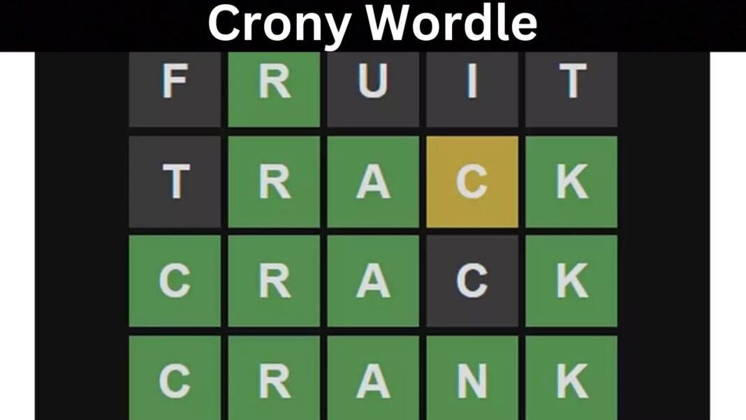Crony Wordle