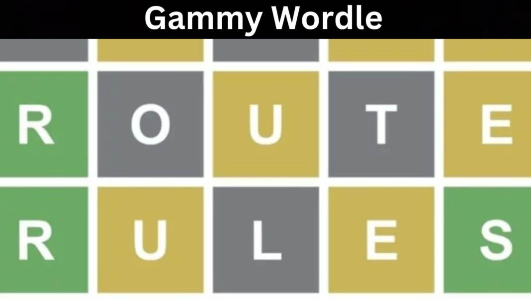 Gammy Wordle