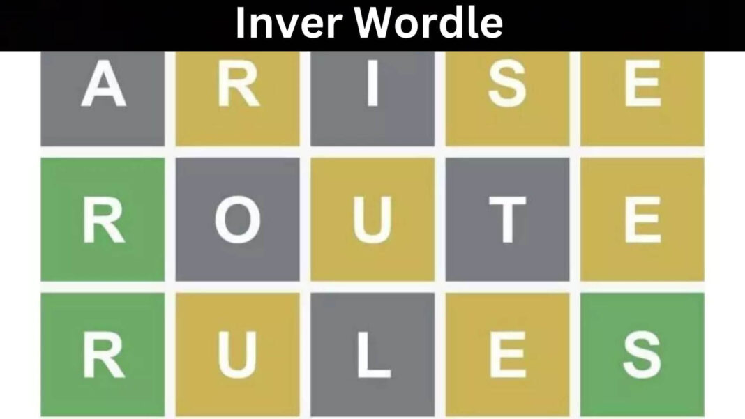 Inver Wordle