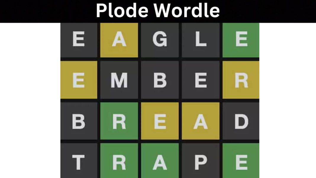 Plode Wordle