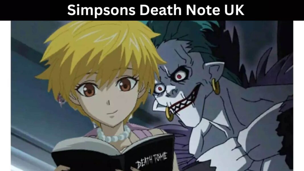 Simpsons Death Note UK